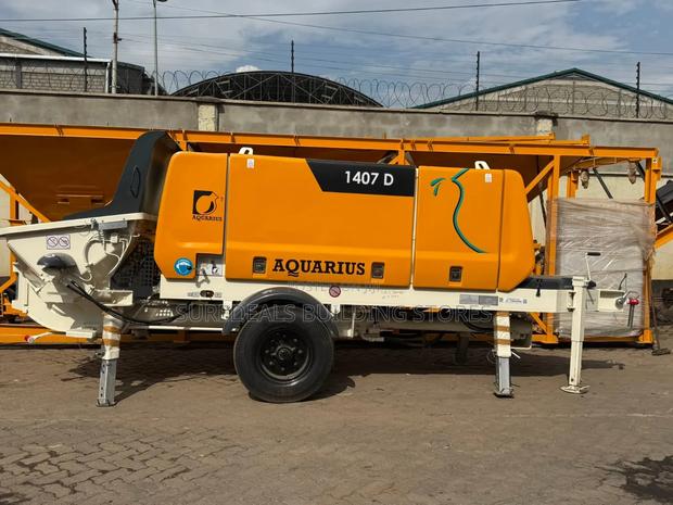 Heavy-Duty Diesel Powered Concrete Pump