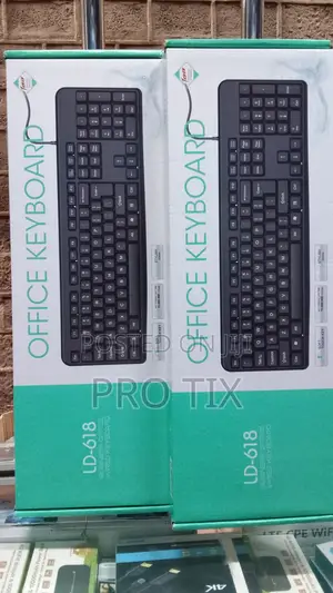 Ld-618 Wired Office Keyboard Usb Full Size 104 Keys
