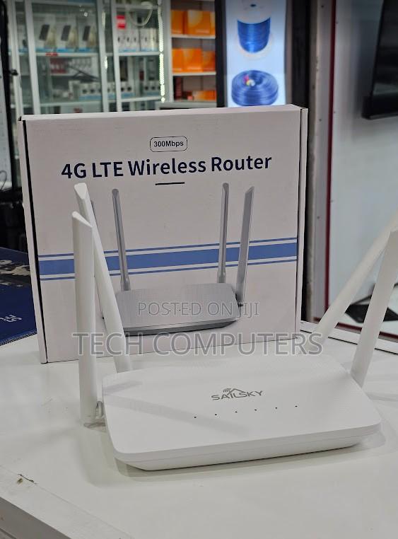 4g Lte Wifi Router Sim Card Router High Speed Wireless Internet