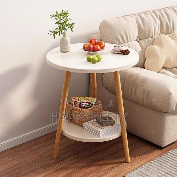 *2 Layer Minimalist Nordic Syle Coffee Side Table - thumbnail 4