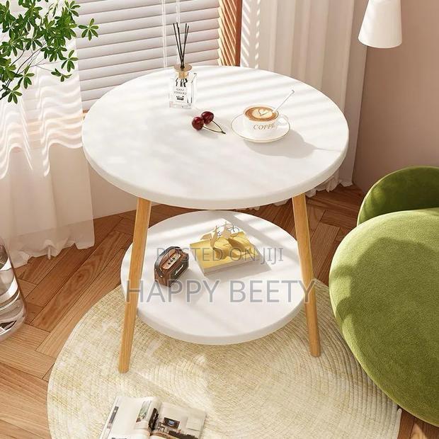 *2 Layer Minimalist Nordic Syle Coffee Side Table - thumbnail 6