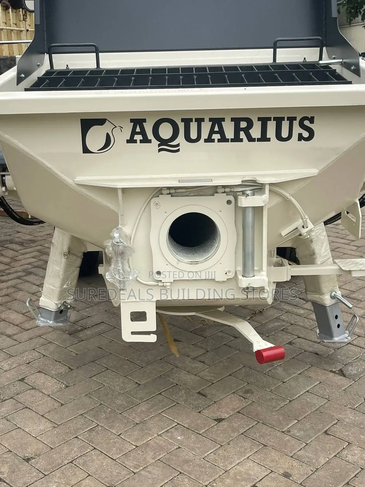 Aquarius 1407d Stationary Diesel Concrete Pump.