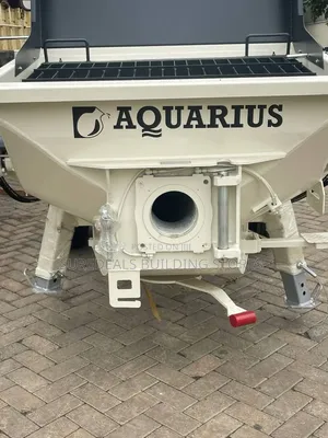 Aquarius 1407d Stationary Diesel Concrete Pump.