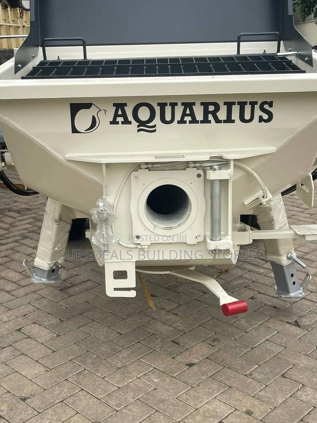 Aquarius 1407d Stationary Diesel Concrete Pump. - thumbnail 2