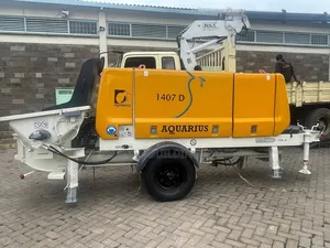 Aquarius 1407d Stationary Diesel Concrete Pump.