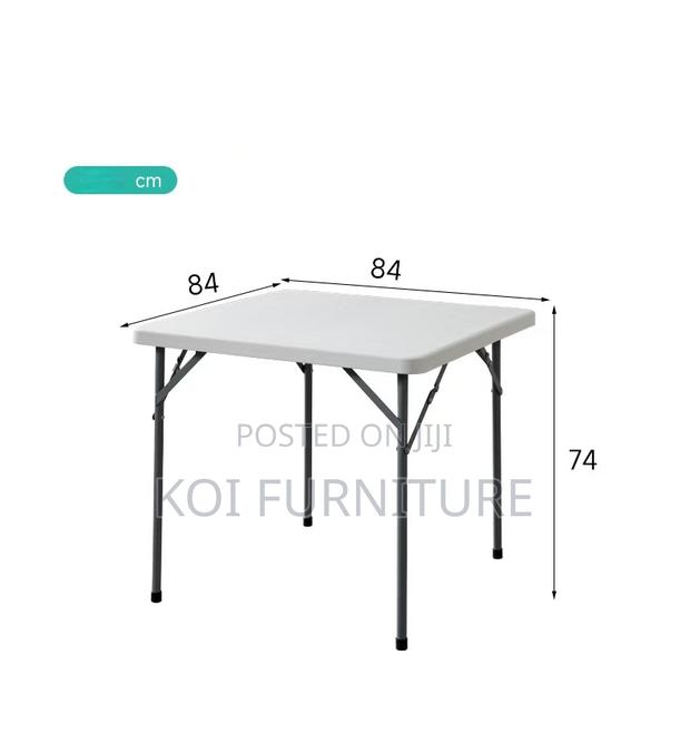 Camping Table : Melody Moulded Plastic Foldable Table - thumbnail 2