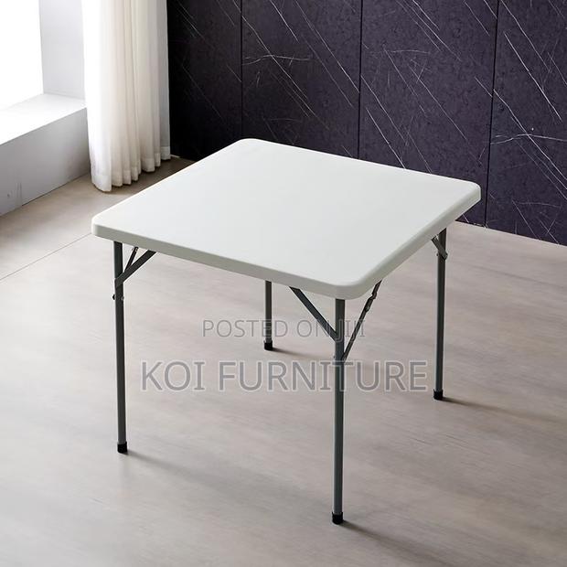 Camping Table : Melody Moulded Plastic Foldable Table - thumbnail 6
