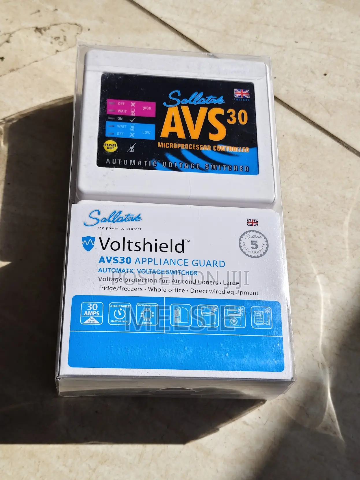 Sollatek Avs30 Automatic Voltage Switcher/Voltage Guard