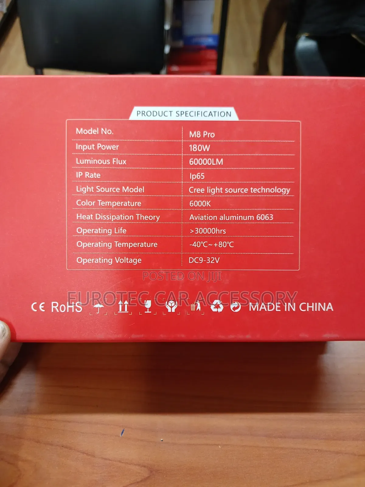 M8 Pro H4 Led Bulbs