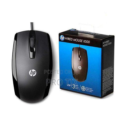 Hp X500 Wired Usb Mouse Optical Office Mouse - thumbnail 2