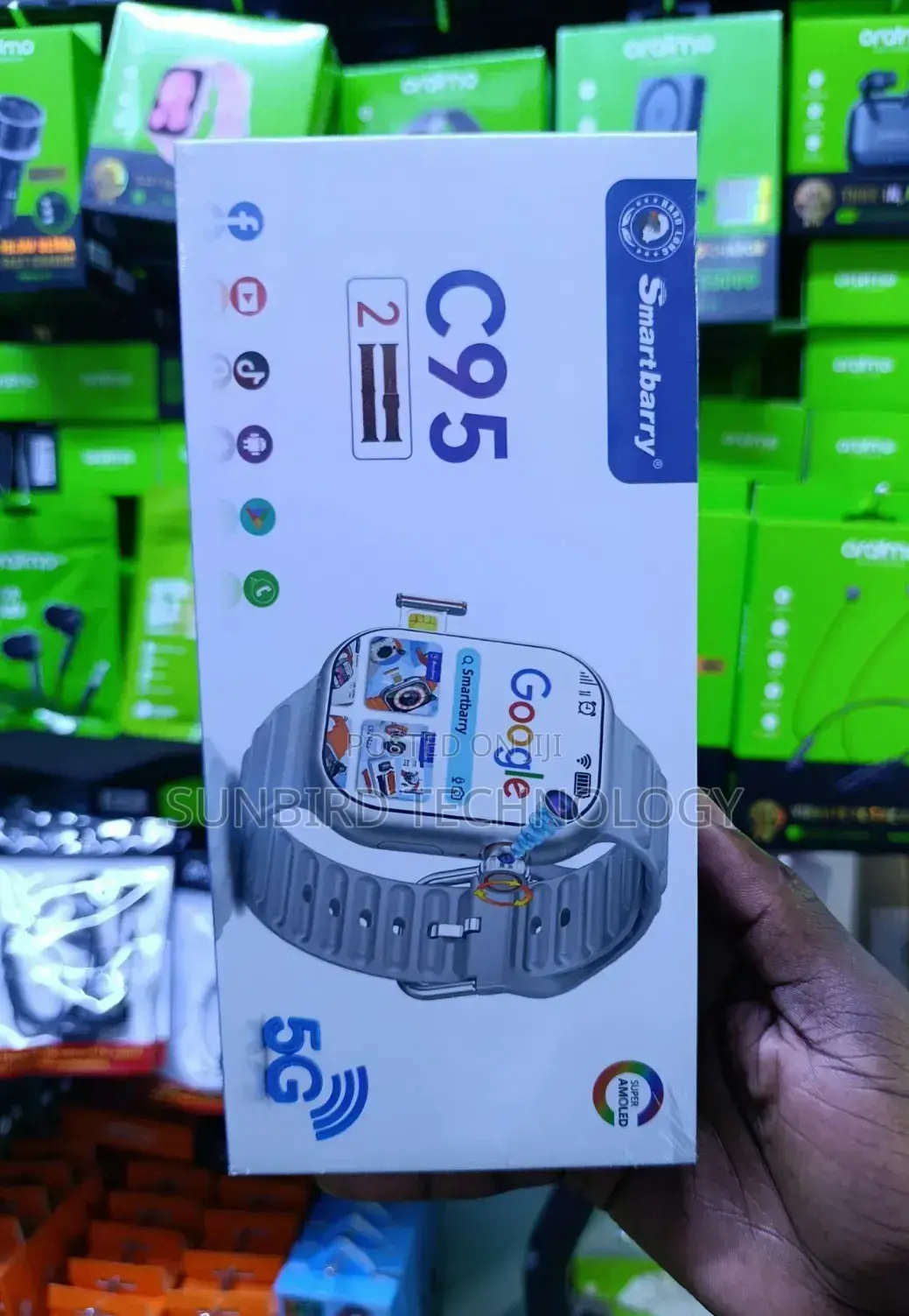 Smartbarry 5g Super Amoled C95 Smartwatch