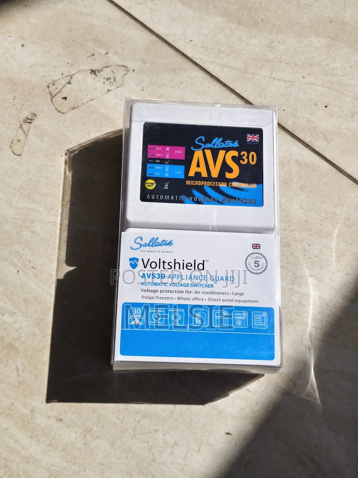 Sollatek 30amp Voltage Protection-Avs 30) Brand New