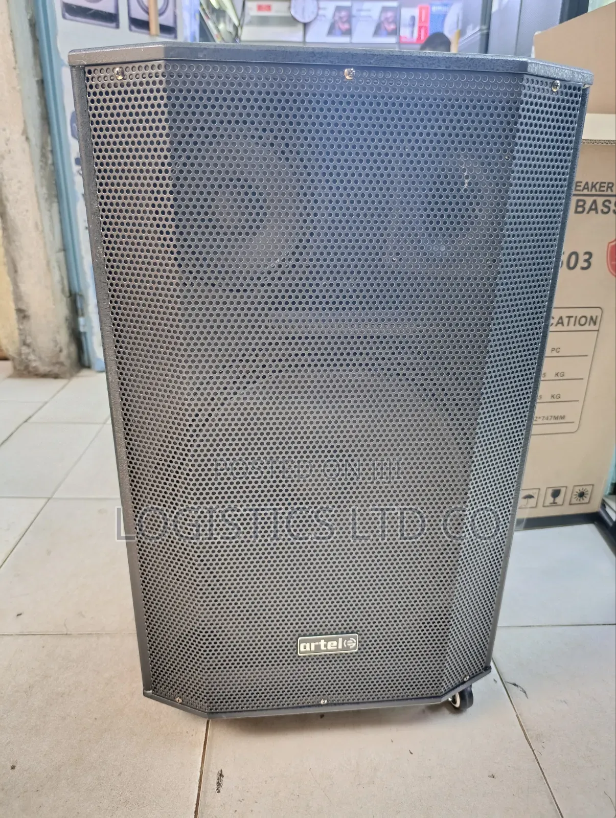 Artel A1503 Two Microphone Portable Rechargeable Speaker With Bluetoot