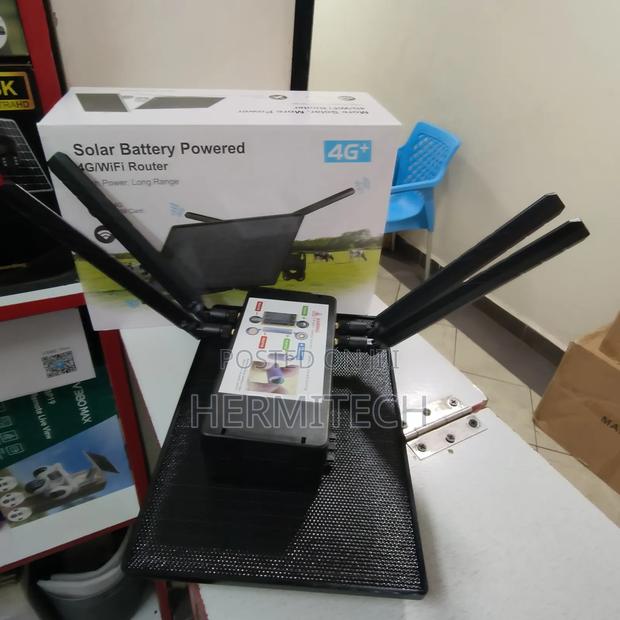 Solar Powered Outdoor 4g Sim Card Enabled Wifi Router Long Range