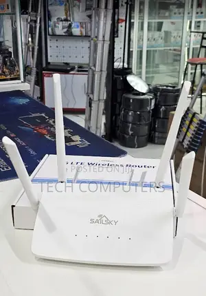 High Speed 4g Lte Router With External Antennas and Wifi