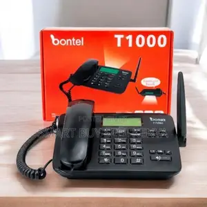 Fm Radio Feature Bontel T1000 Dualsim GSM Fixed Landline Desktop Phone