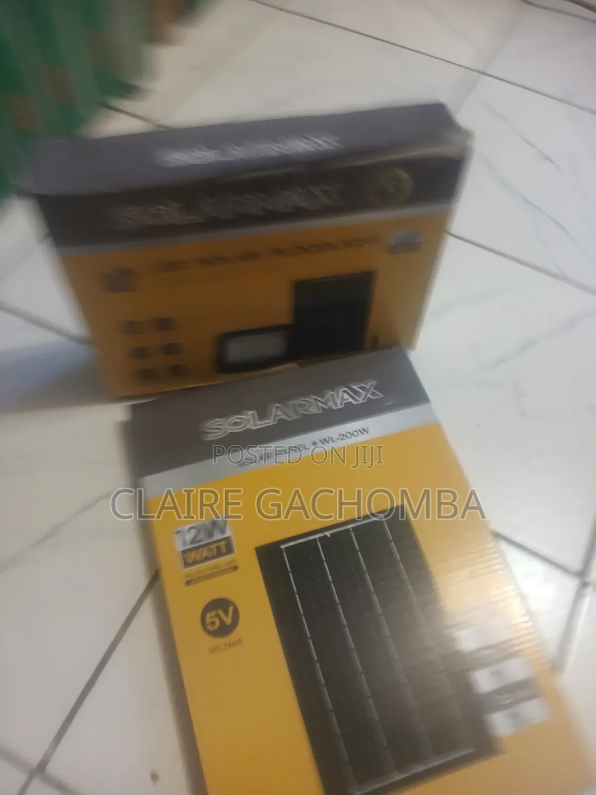 Solarmax 200w Outdoor Solar Security Floodlight