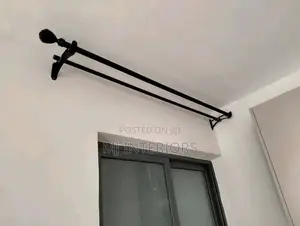 Quality Steel Jua Kali Curtain Rods Long Lasting Durable Build Ke
