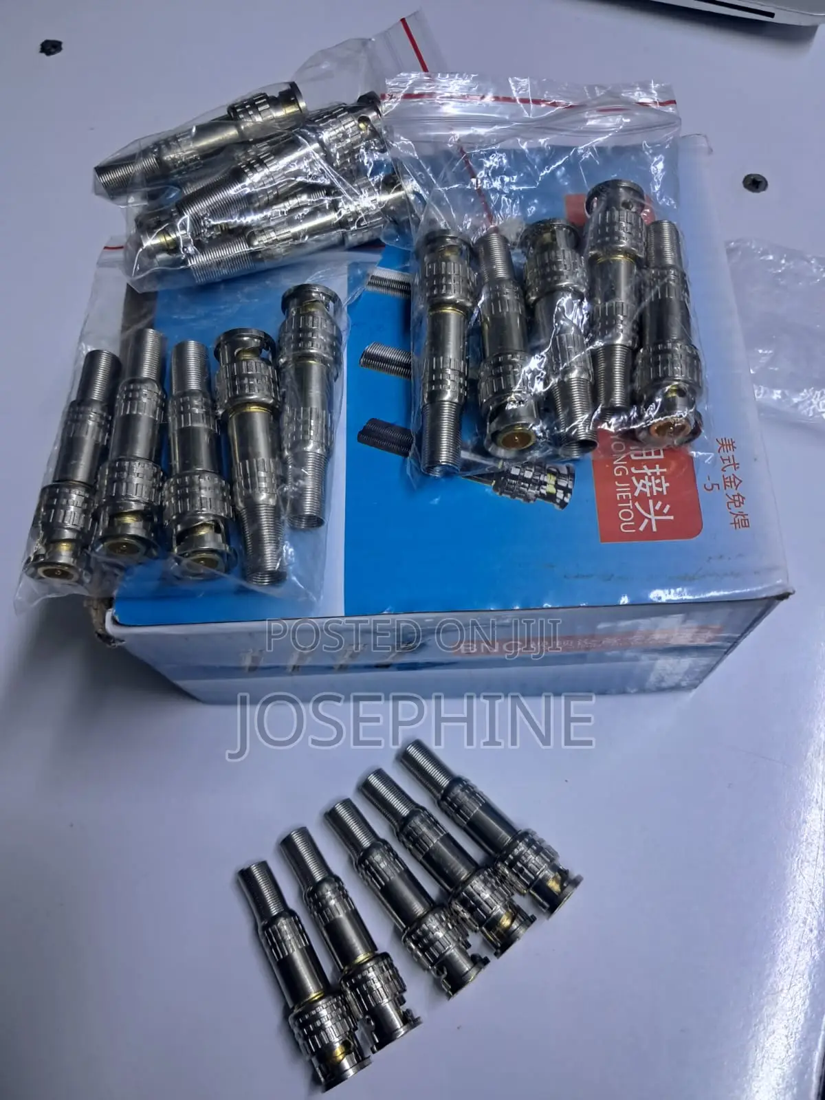 CCTV BNC Compression Connector Plug Assortment Pack