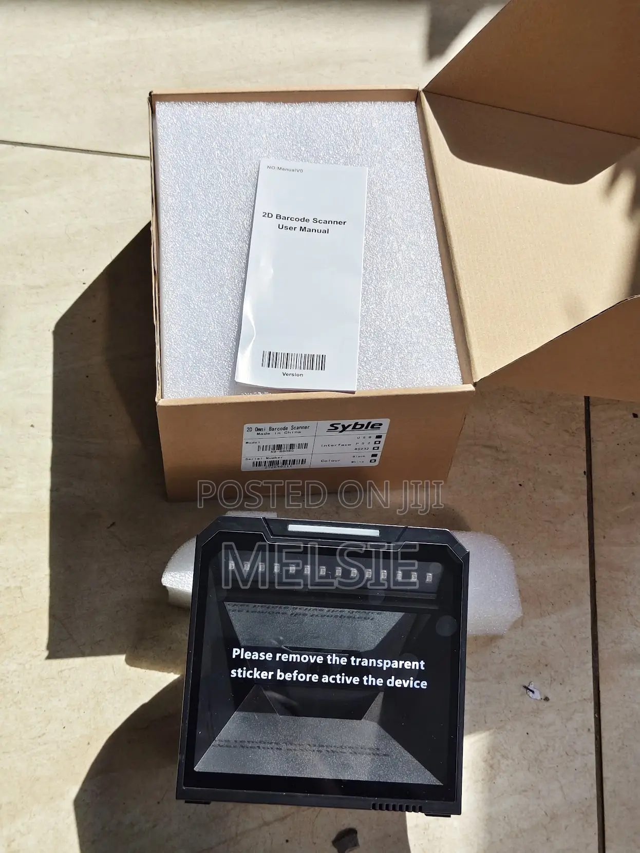 Syble Xb-8808h 2d Desktop Barcode Scanner