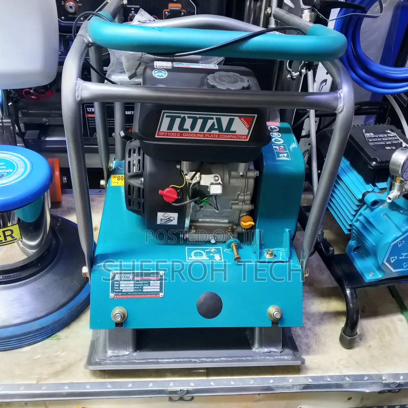 Total Floor Plate Compactor