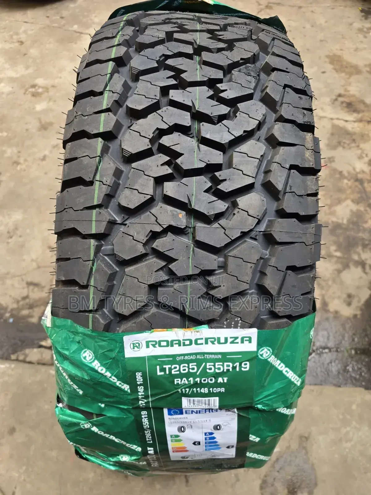 265 /55 R19 Roadcruza Tires (All Terrein)