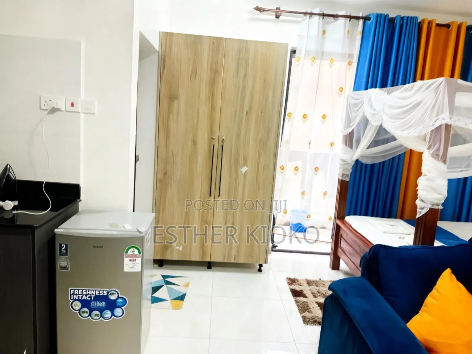 Blue Haven Airbnb Studio Apartment in Kiembeni, Bamburi.