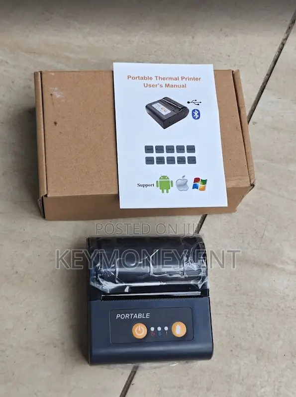 80mm Bluetooth Thermal Receipt Printer for Android Pos System