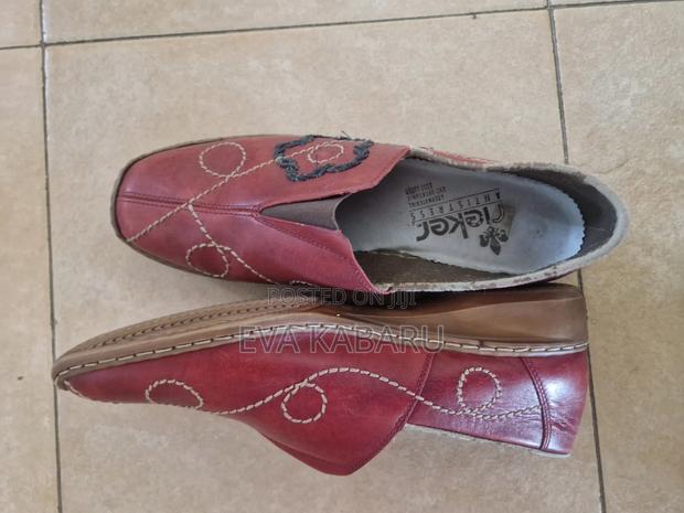 Shoes, Comfortable, Size 39. Maroon and Brown. - thumbnail 6