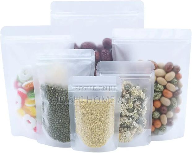 Matte Clear Stand-Up Pouches - thumbnail 2