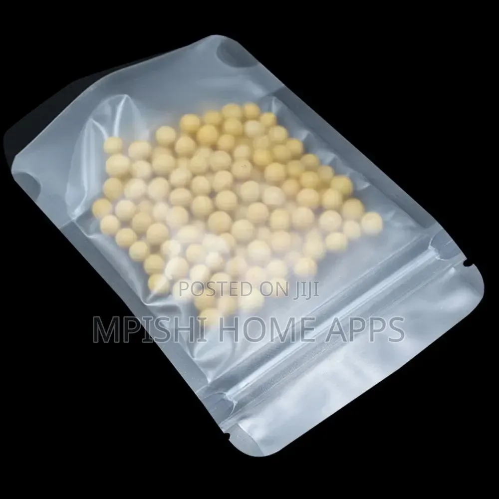 Matte Clear Stand-Up Pouches