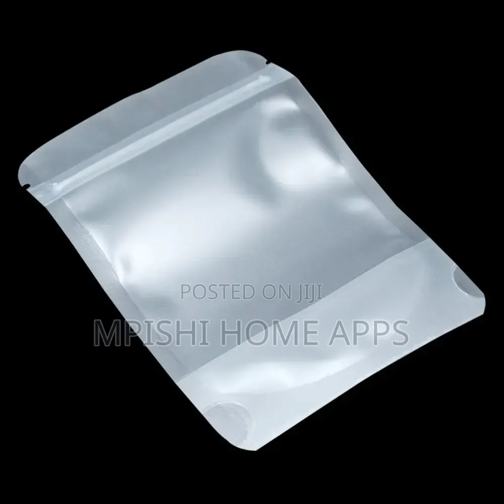 Matte Clear Stand-Up Pouches