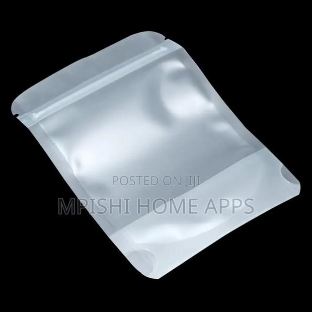 Matte Clear Stand-Up Pouches - thumbnail 5