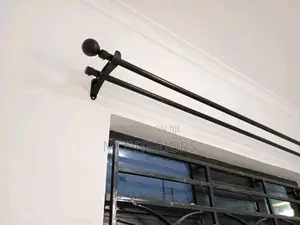 Strong Curtain Rods Jua Kali Made With Brackets Included Nairobi Ke