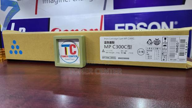 Genuine Ricoh Mpc300c Cyan Toner