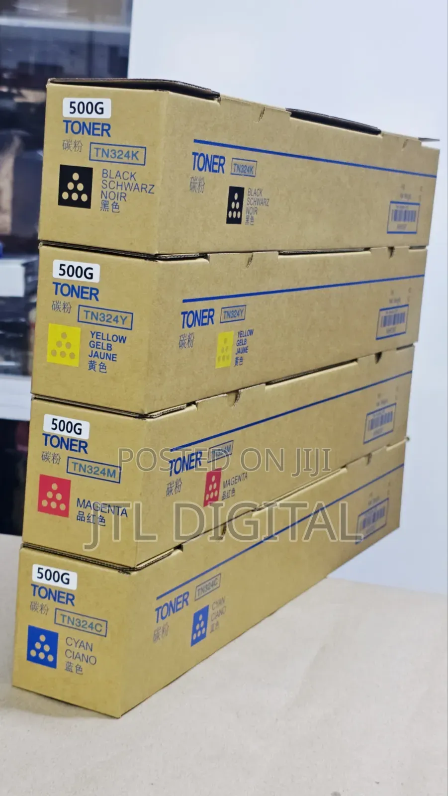 Tn-324 Toner Cartridge Set – Reliable Colour Printing