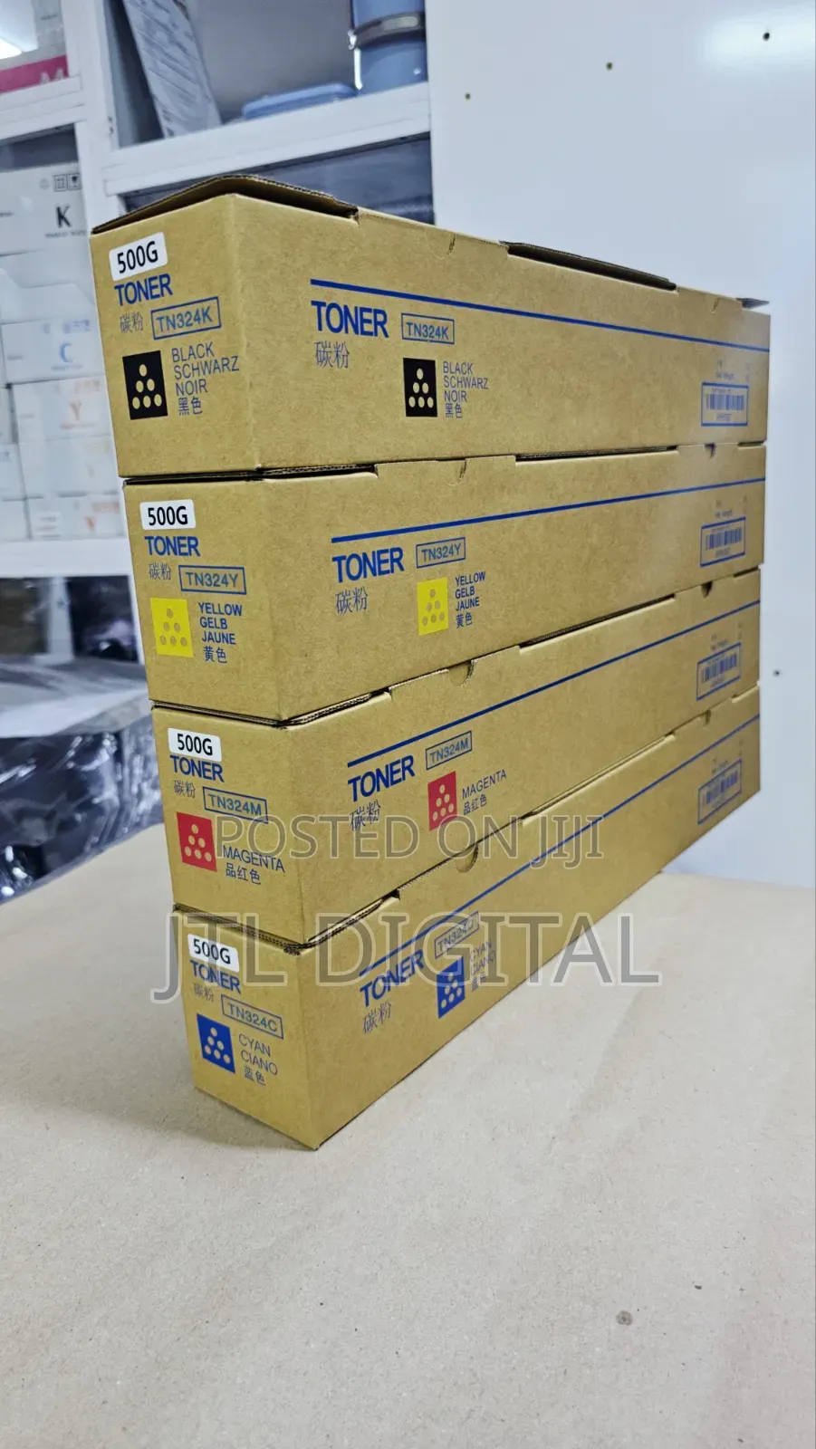 Tn-324 Genuine Toners – High Yield Office Printing Solution