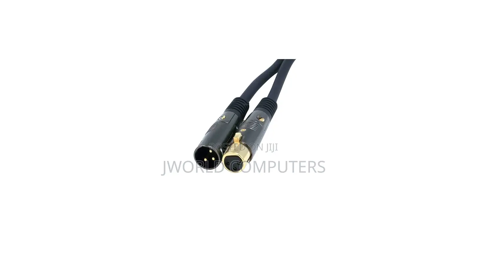 XLR Male-Female 1m