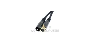 XLR Male-Female 1m