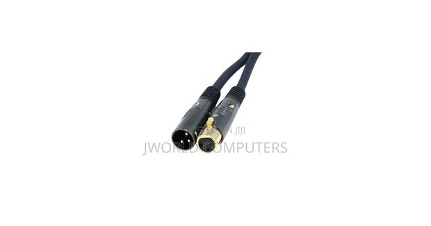 XLR Male-Female 1m