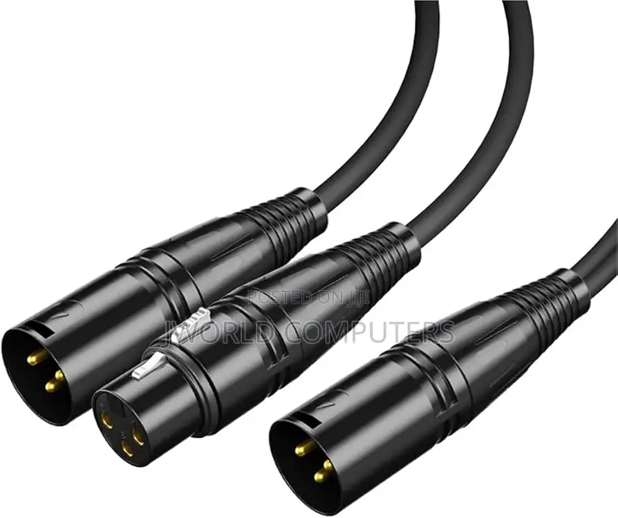 XLR Male-Female 1m