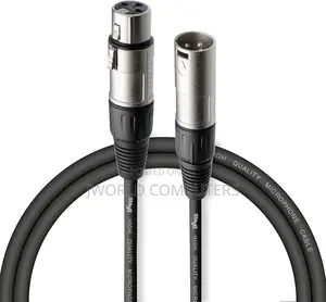 XLR Male-Female 1m