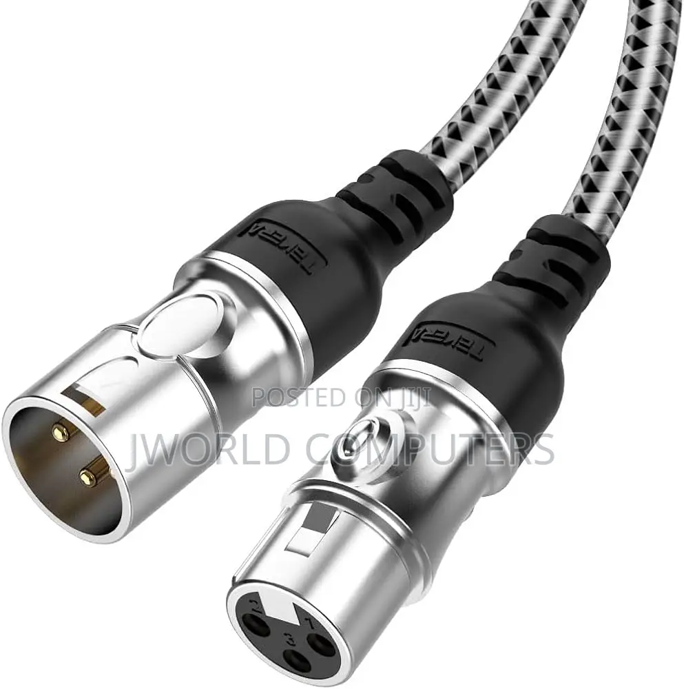 XLR Male-Female 1m