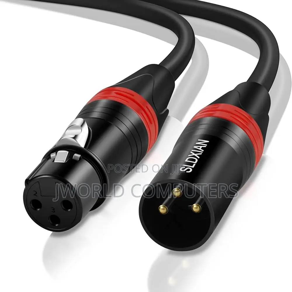 XLR Male-Female 1m