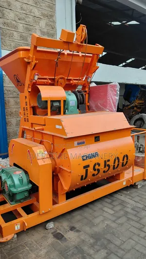 Ccommercial Js500 Batching Plant With Js500 Combination.