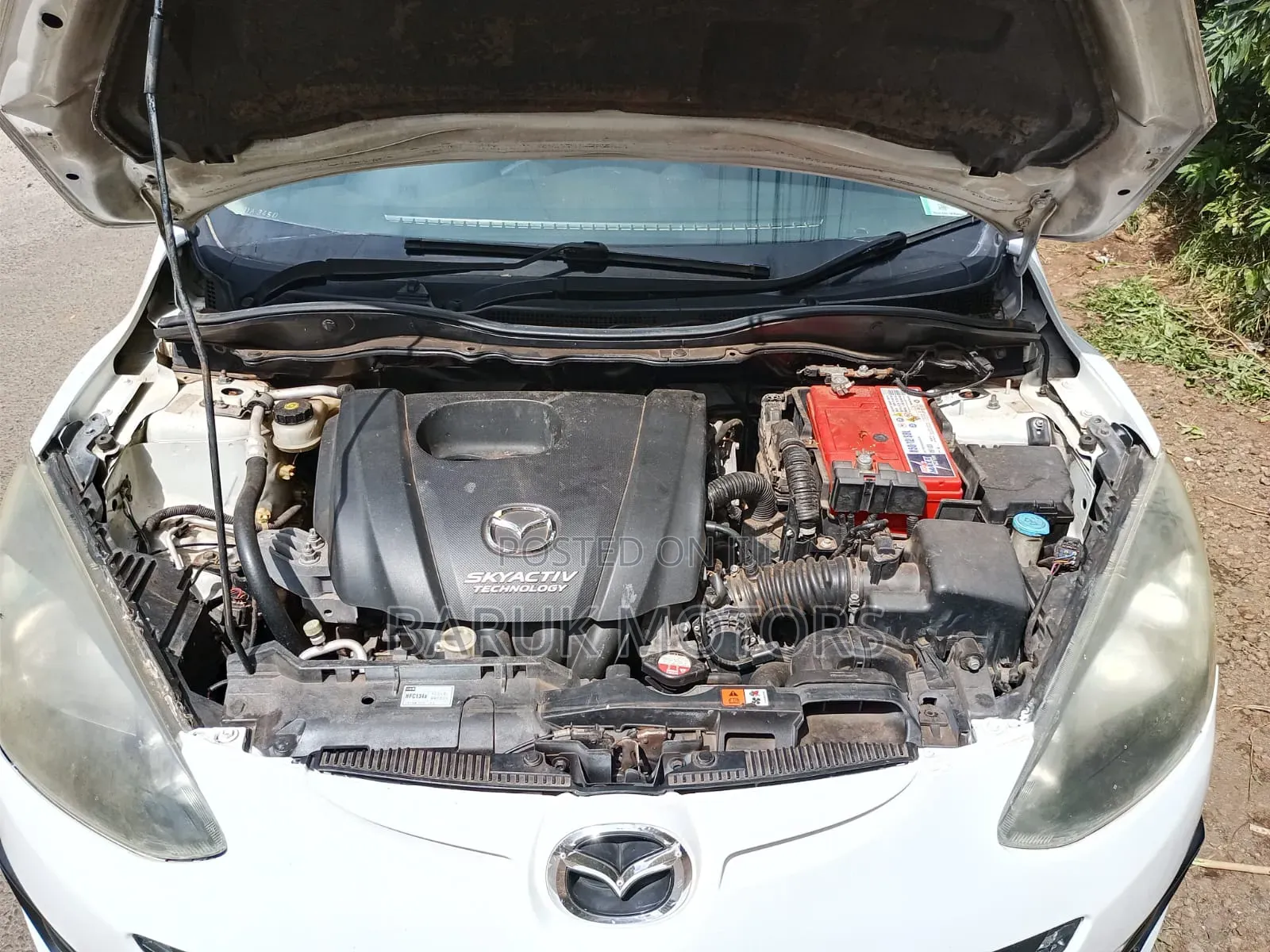 Mazda Demio 2013 White