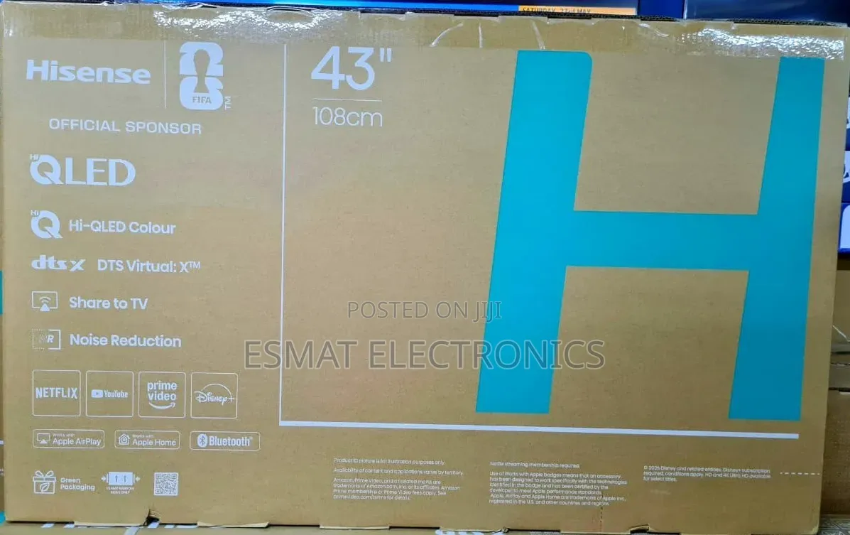 Hisense 43q5sken 43 Inch Qled Vidaa Tv