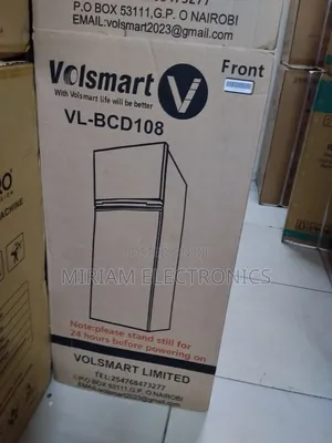 Volsmart 108 Litres Double Door Fridge