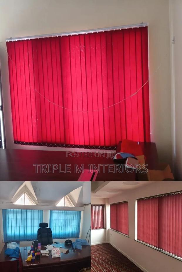 Linear Patterns: Visual Precision With Modern Vertical Blinds - main view