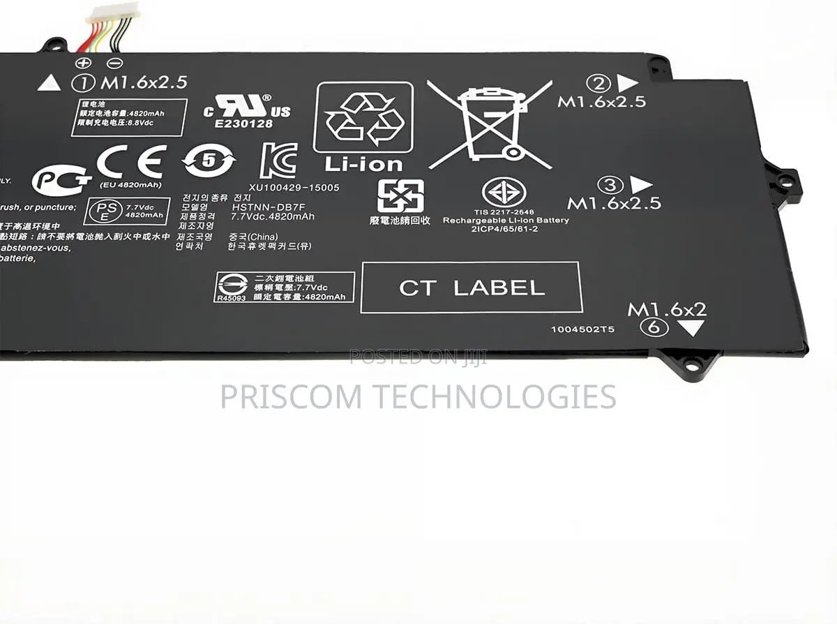 Hp Mg04xl Laptop Battery for Elite X2 1012 G1 - Black